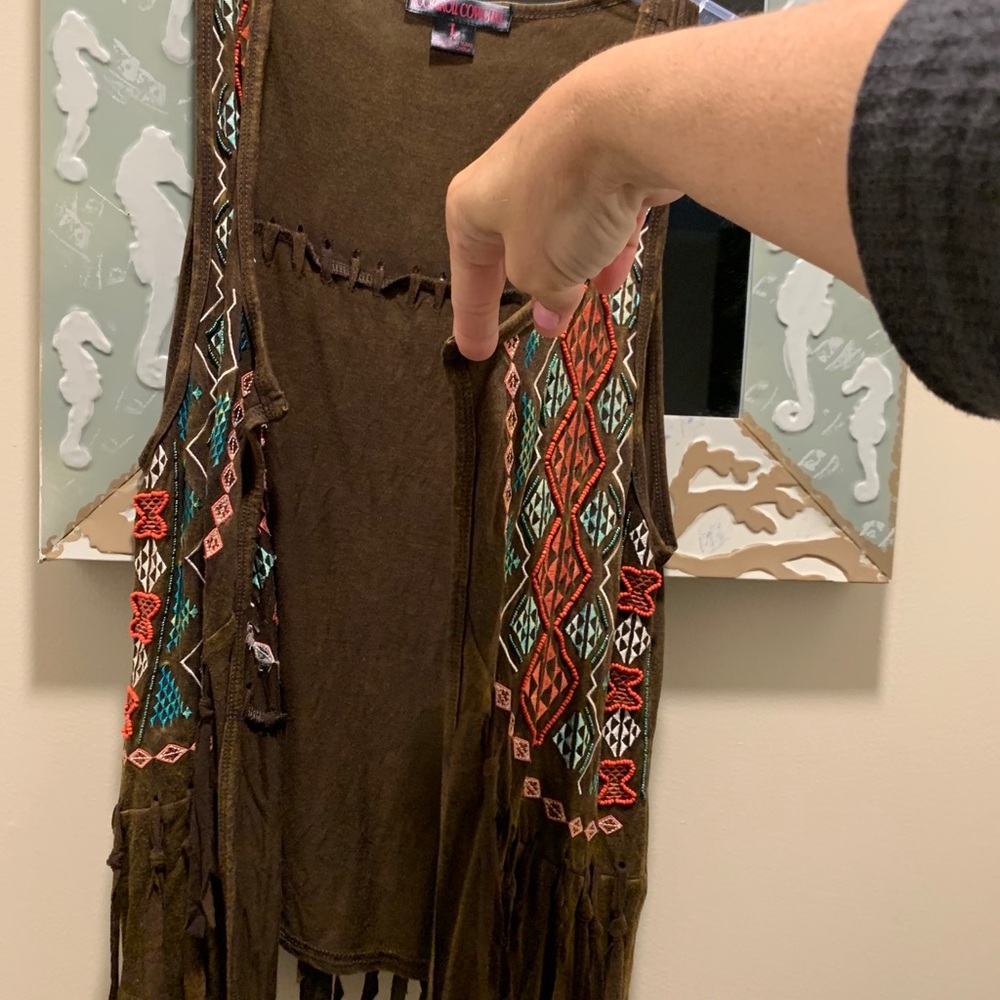 Fringe vest